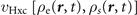 ${v}_{\mathrm{H}\mathrm{x}\mathrm{c}}\left[{\rho }_{\mathrm{e}}(\boldsymbol{r},t),{\rho }_{s}(\boldsymbol{r},t)\right]$