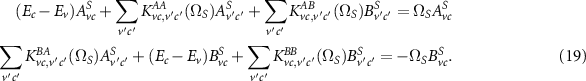 Equation (19)