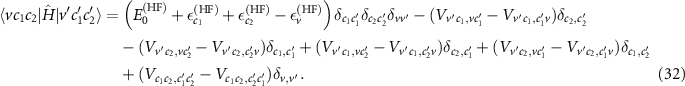 Equation (32)