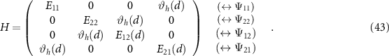 Equation (43)