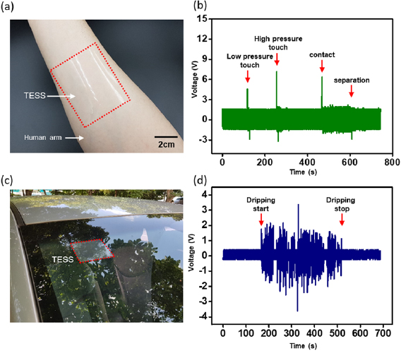 Development of a highly transparent and flexible touch sensor based on ...