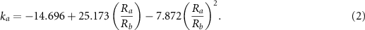 Equation (2)