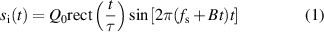 Equation (1)