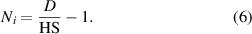 Equation (6)