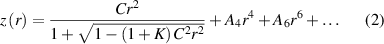 Equation (2)