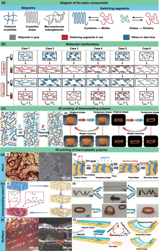Mechanism and manufacturing of 4D printing: derived and beyond the ...