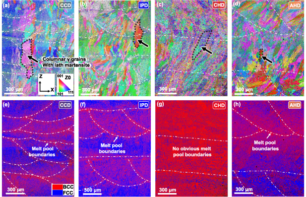 Programmable mechanical properties of additively manufactured novel ...