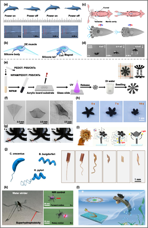 Stimuli-responsive actuators in water environment: a review