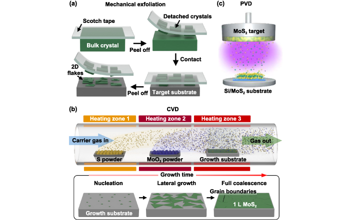 Solution-based manufacturing of 2D materials for memristive device ...