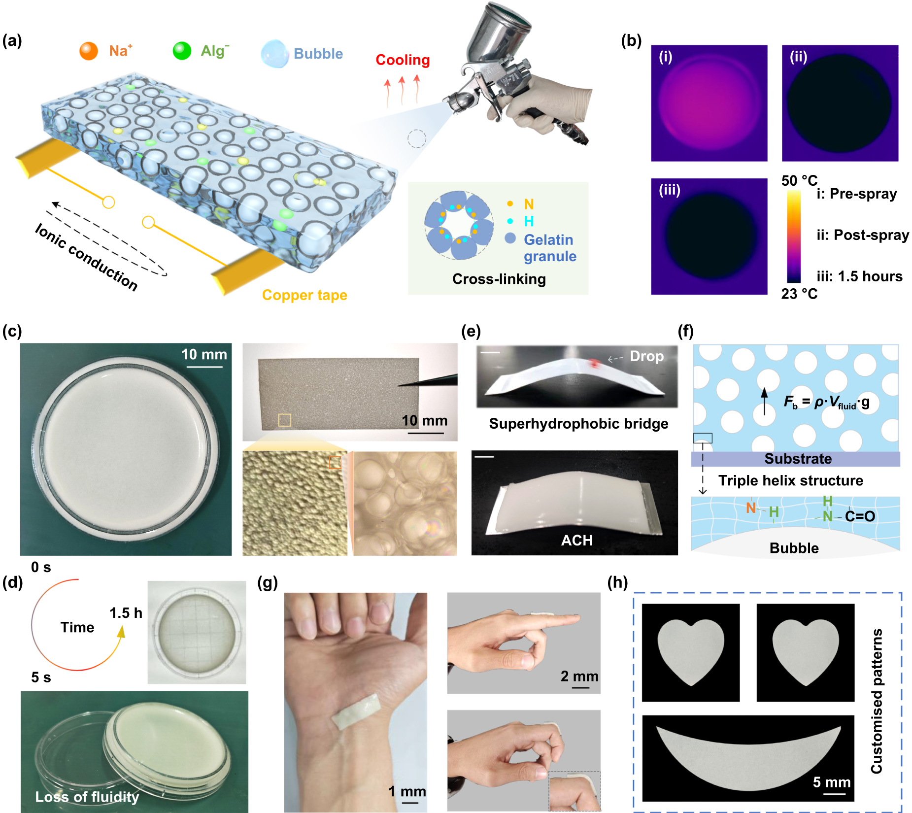 オーダー専用ページ An aircell hydrogel for ultra-sensitive human-machine interaction