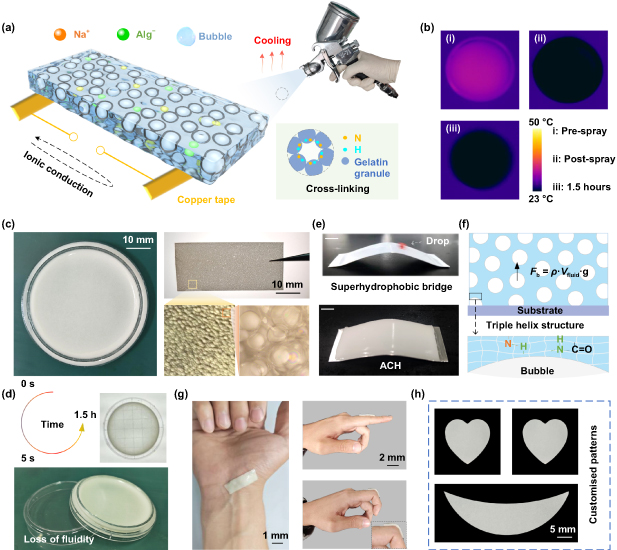 An aircell hydrogel for ultra-sensitive human-machine interaction ...