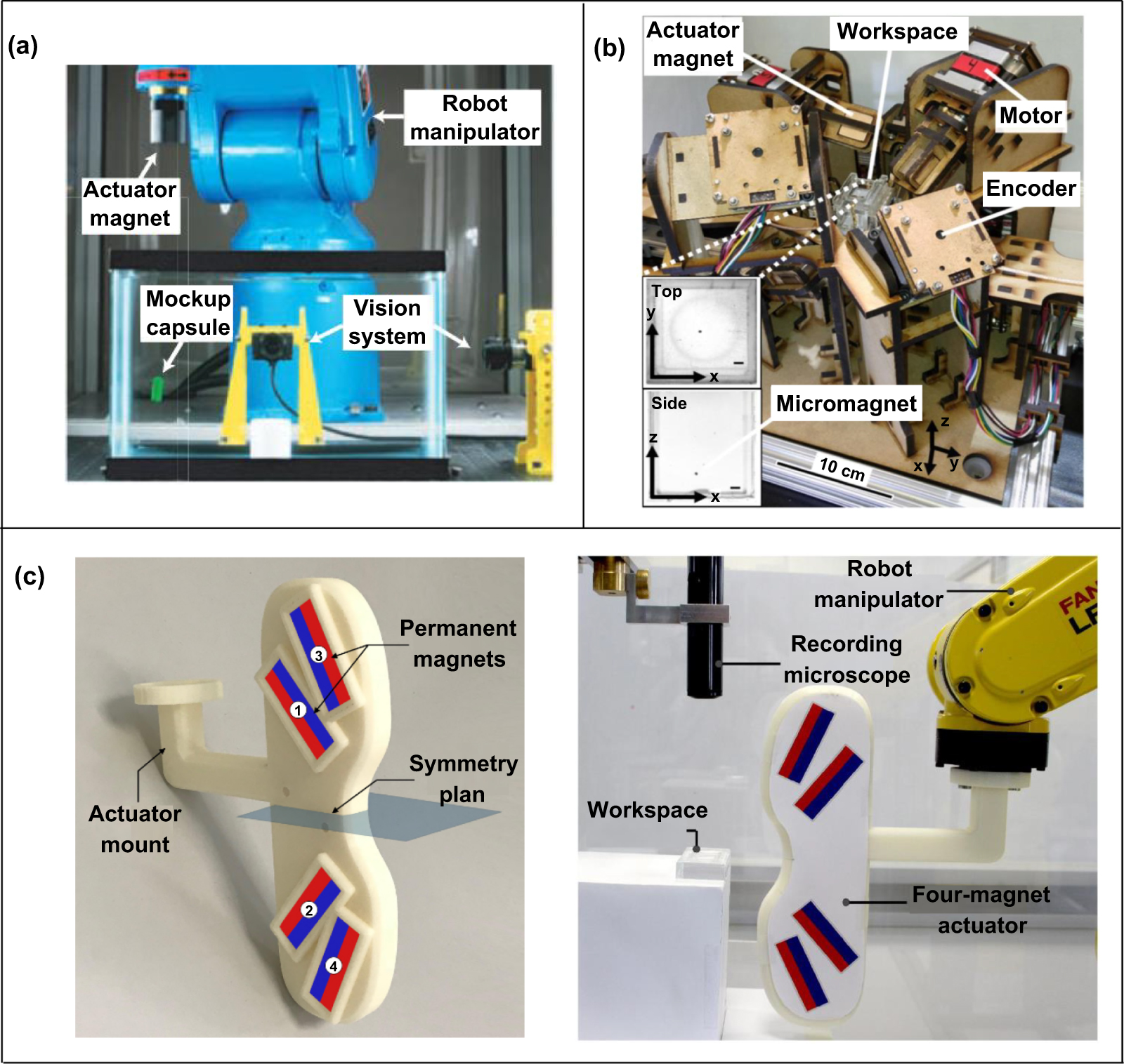 Magnetic micro/nano robots for physical cell stimulation