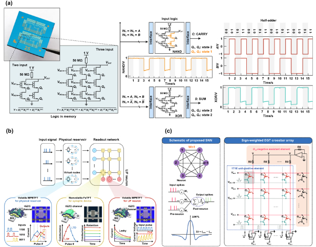 Manufacture of synaptic transistor-based neuromorphic systems: from ...