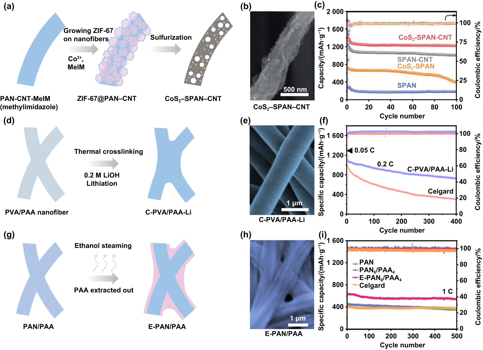 Electrospinning for lithium–sulfur batteries: processes and