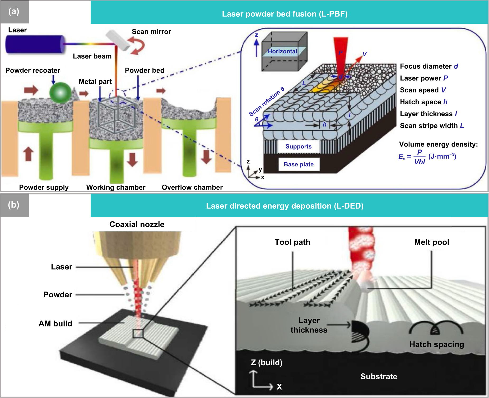 Process-induced microstructural features and defect-controlled