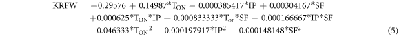 Equation (5)