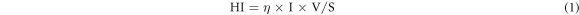 Equation (1)