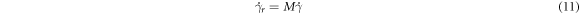 Equation (11)
