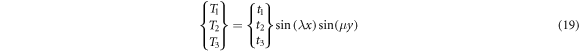Equation (19)