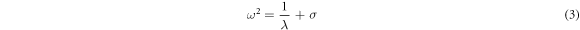 Equation (3)