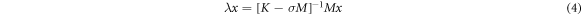 Equation (4)