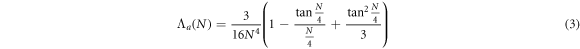 Equation (3)