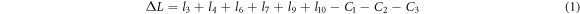 Equation (1)