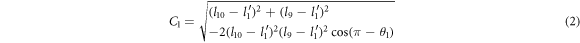 Equation (2)