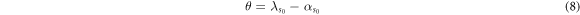 Equation (8)