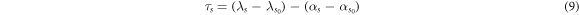 Equation (9)