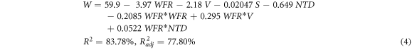 Equation (4)