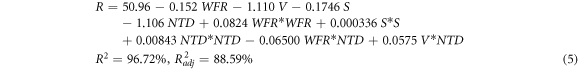 Equation (5)