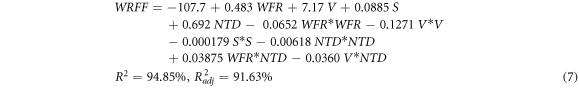 Equation (7)