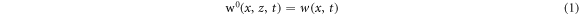 Equation (1)