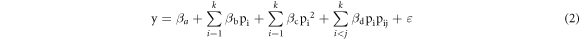 Equation (2)