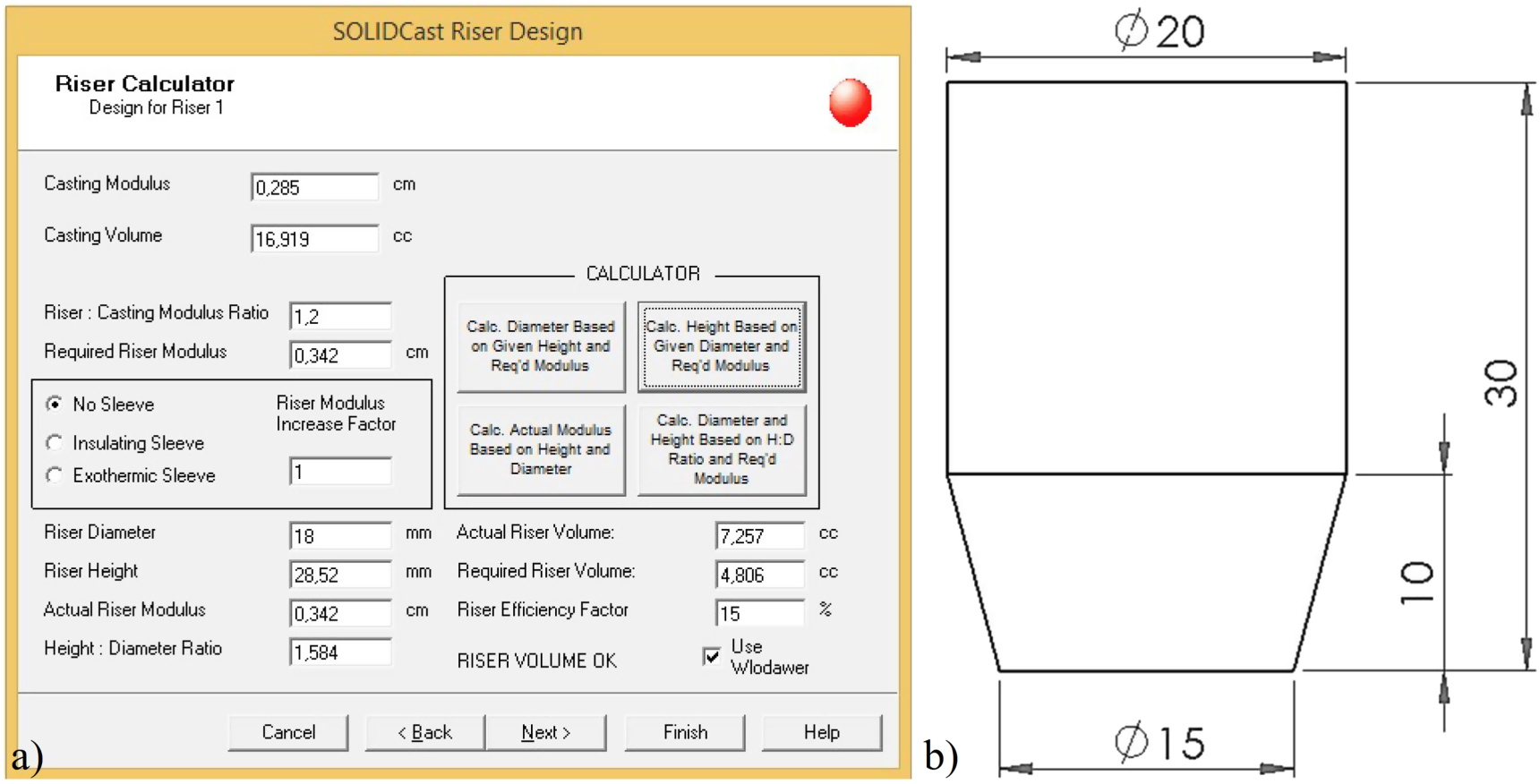 Solidcast Solidification analysis for variable thickness aluminum castings ...