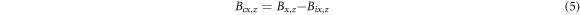 Equation (5)
