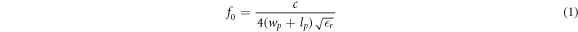 Equation (1)