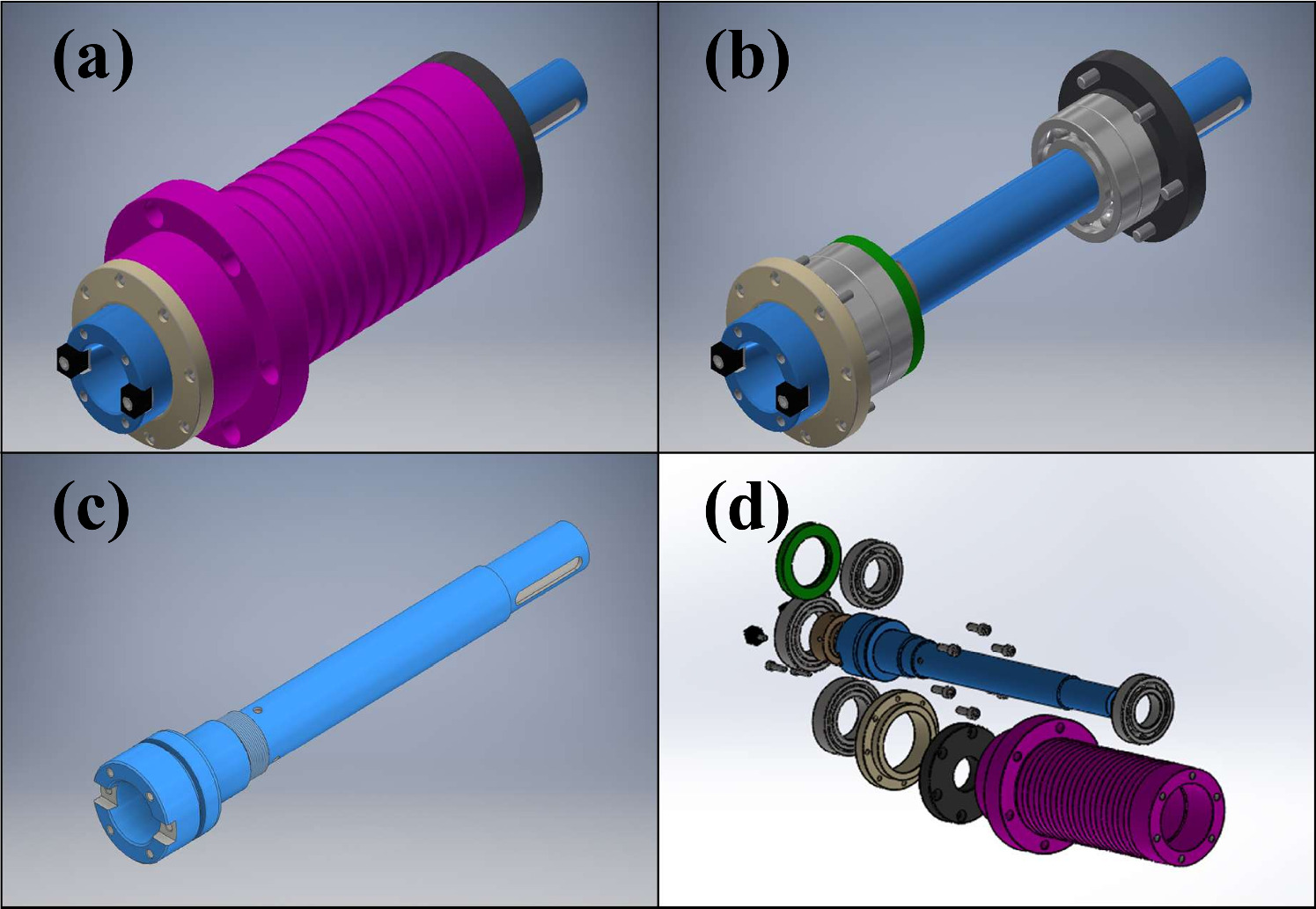 New Spindle Development Design, analytical and computational analysis, and development of a ...