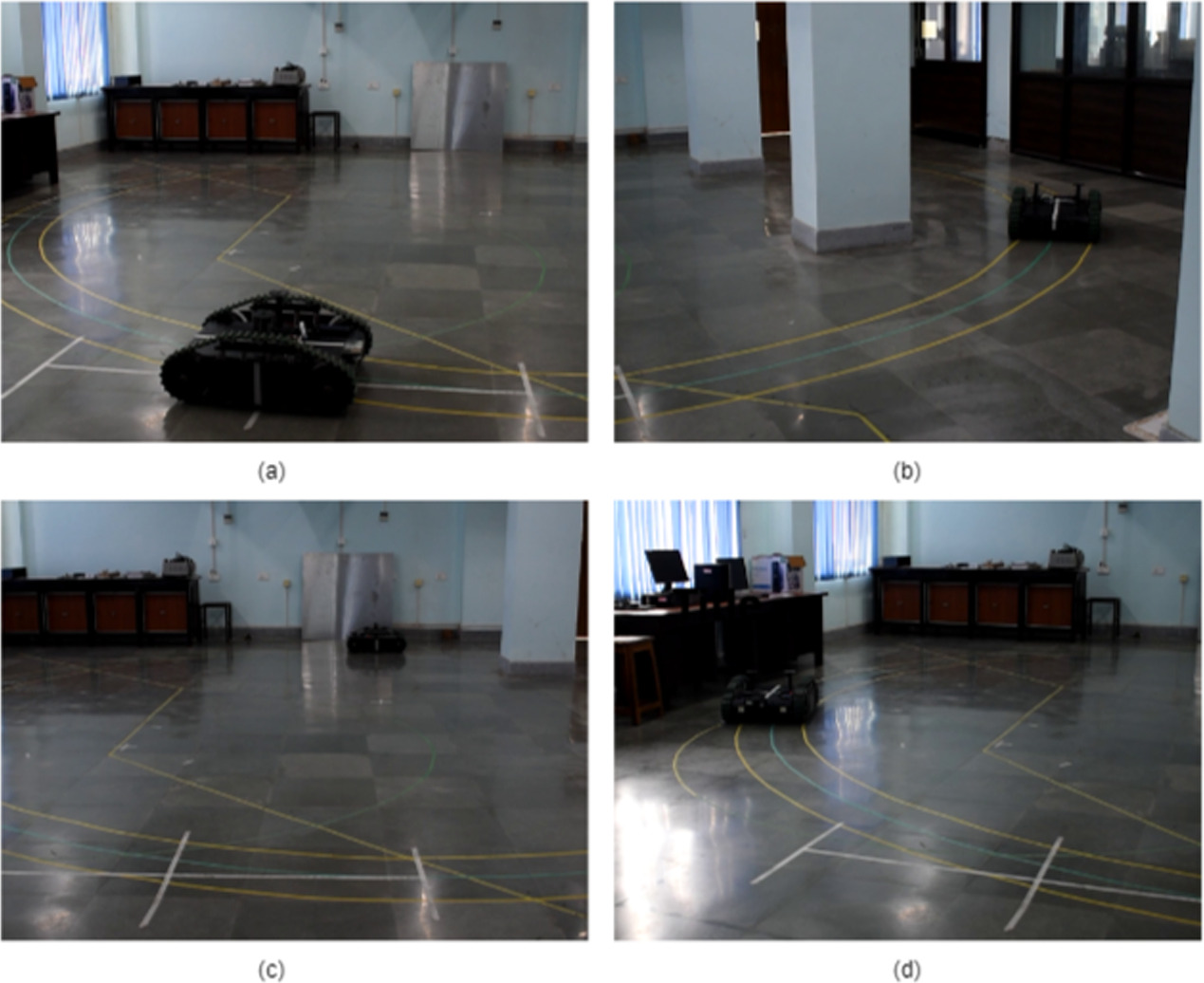 Accurate path tracing of a tracked robot: a modified PID approach with ...