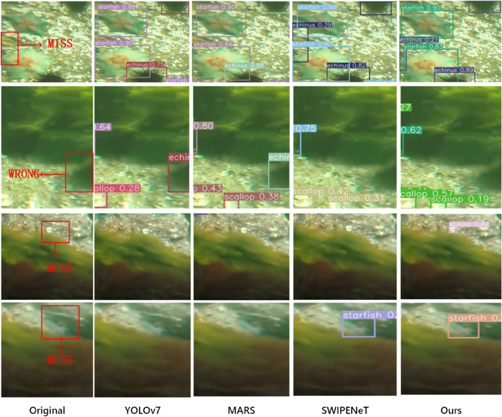 Underwater target detection algorithm based on feature enhancement and ...