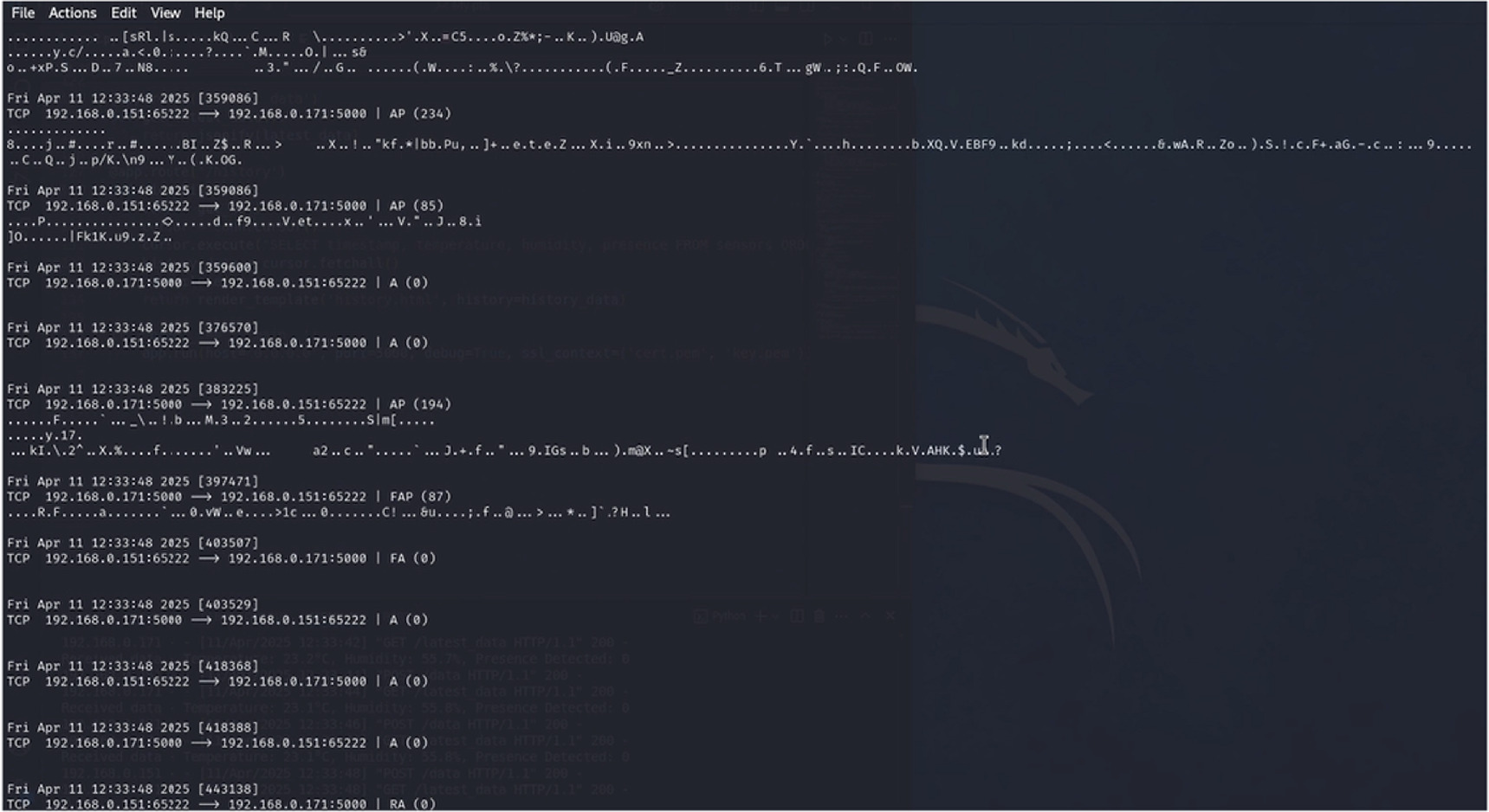 Design and implementation of a secure IoT dashboard for cold room ...