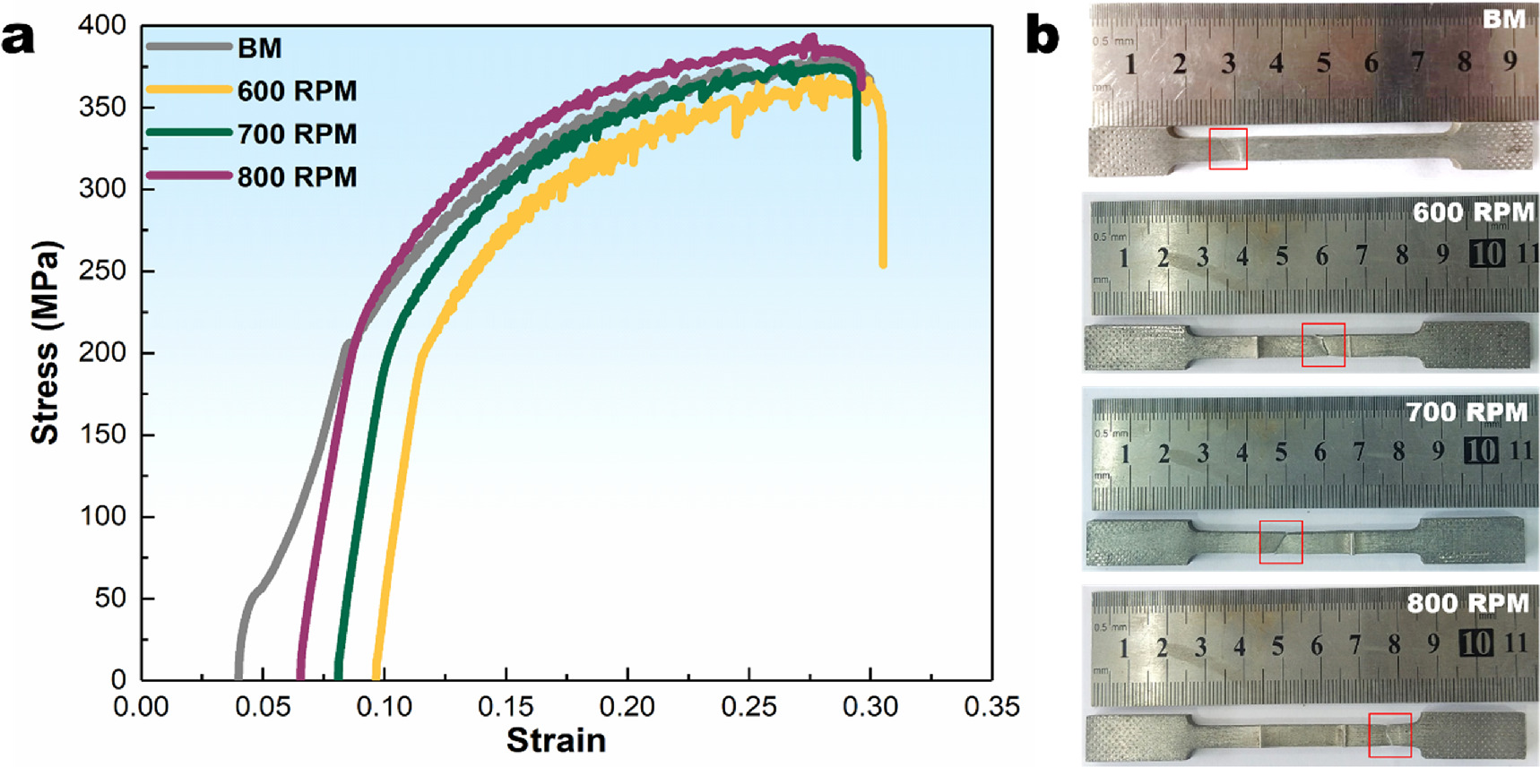 Effect of tool rotational speed on the mechanical and electrochemical ...