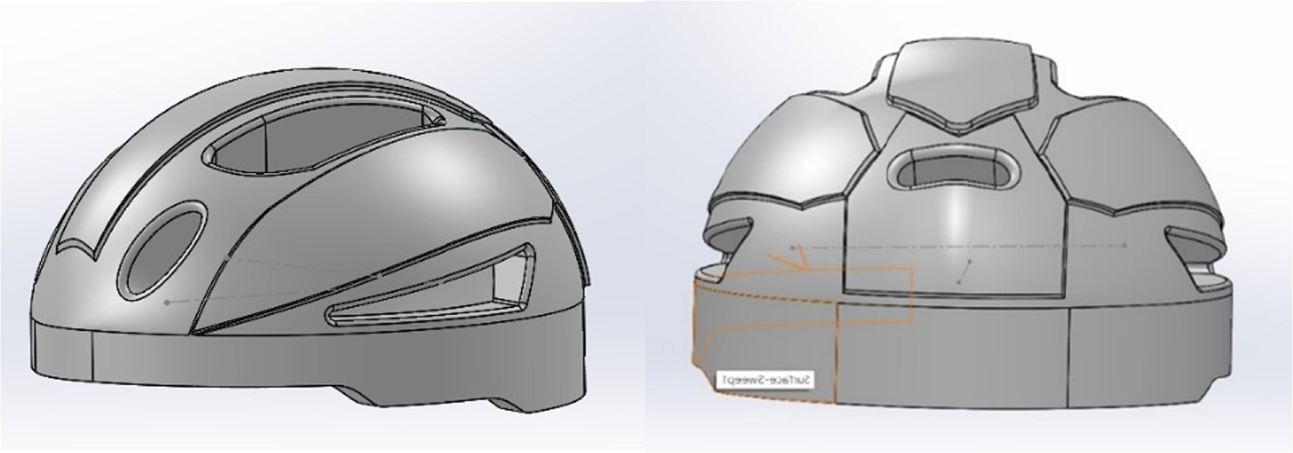 Shell Structures Helmets Finite element modeling and topology optimization of a helmet structure ...