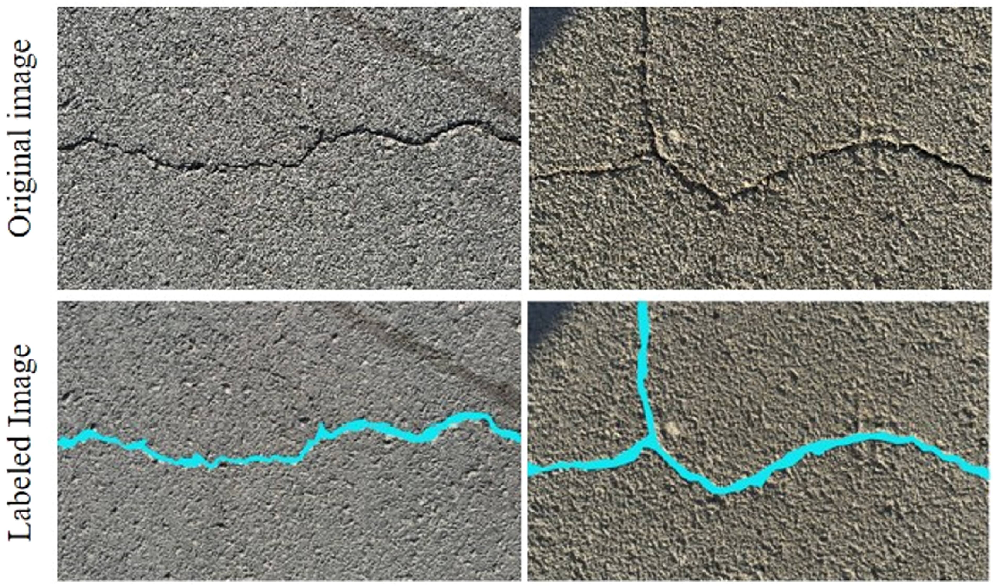 Lightweight segmentation algorithm for real-time asphalt pavement crack ...