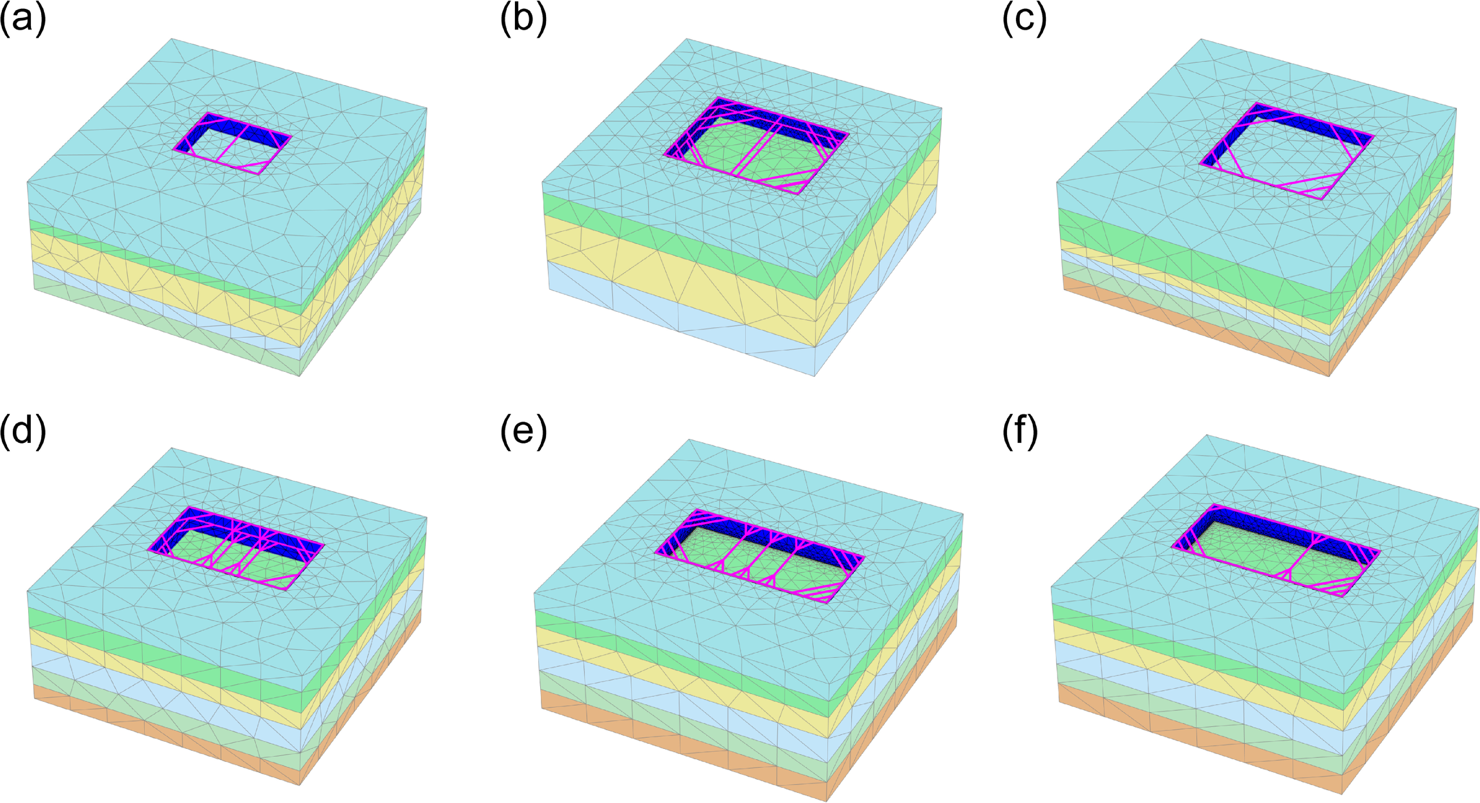Fast simulation of the deformed foundation pit using graph neural ...