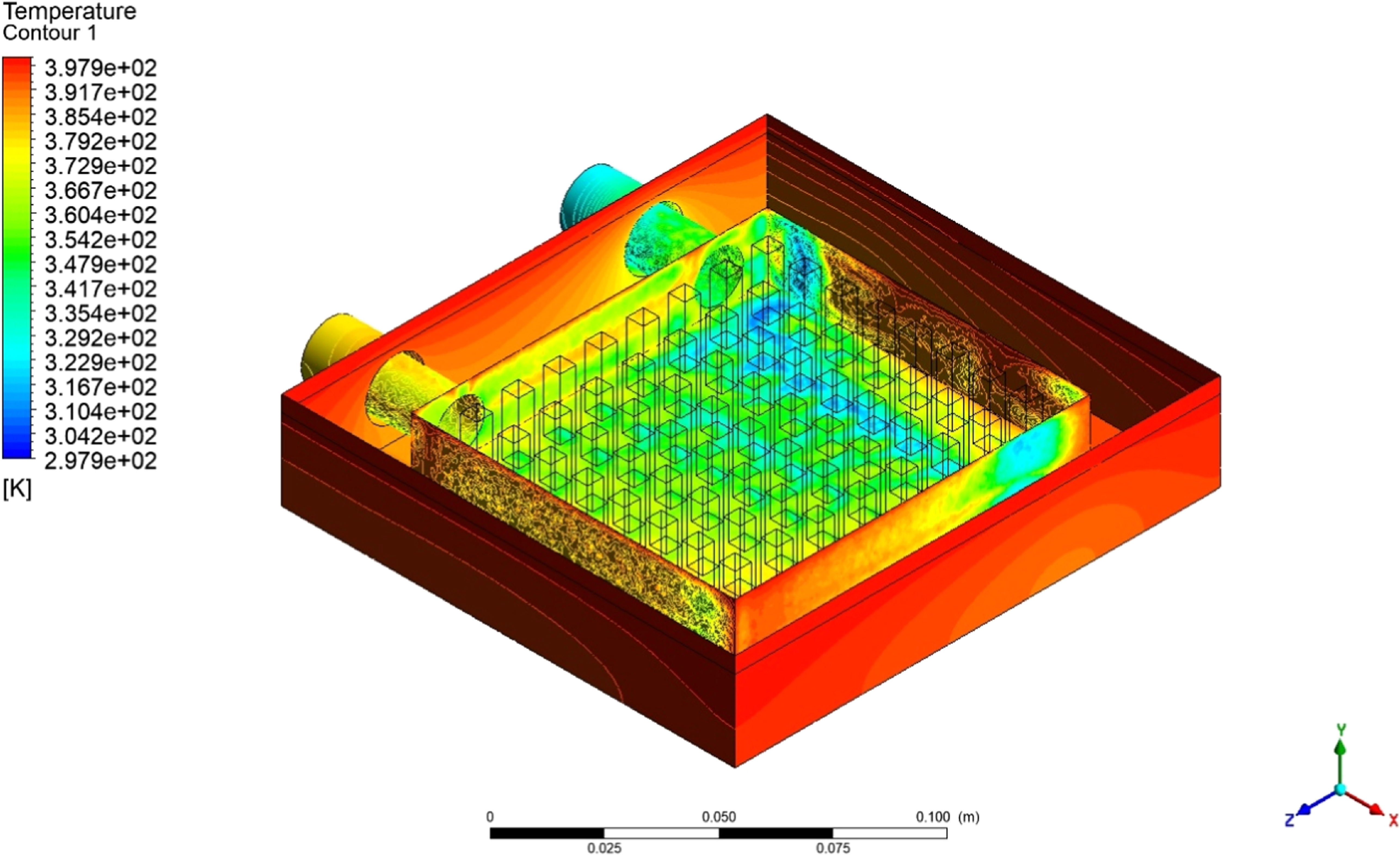 Finvector Heat Register Computational thermal analysis of a heat sink with different pin fin ...