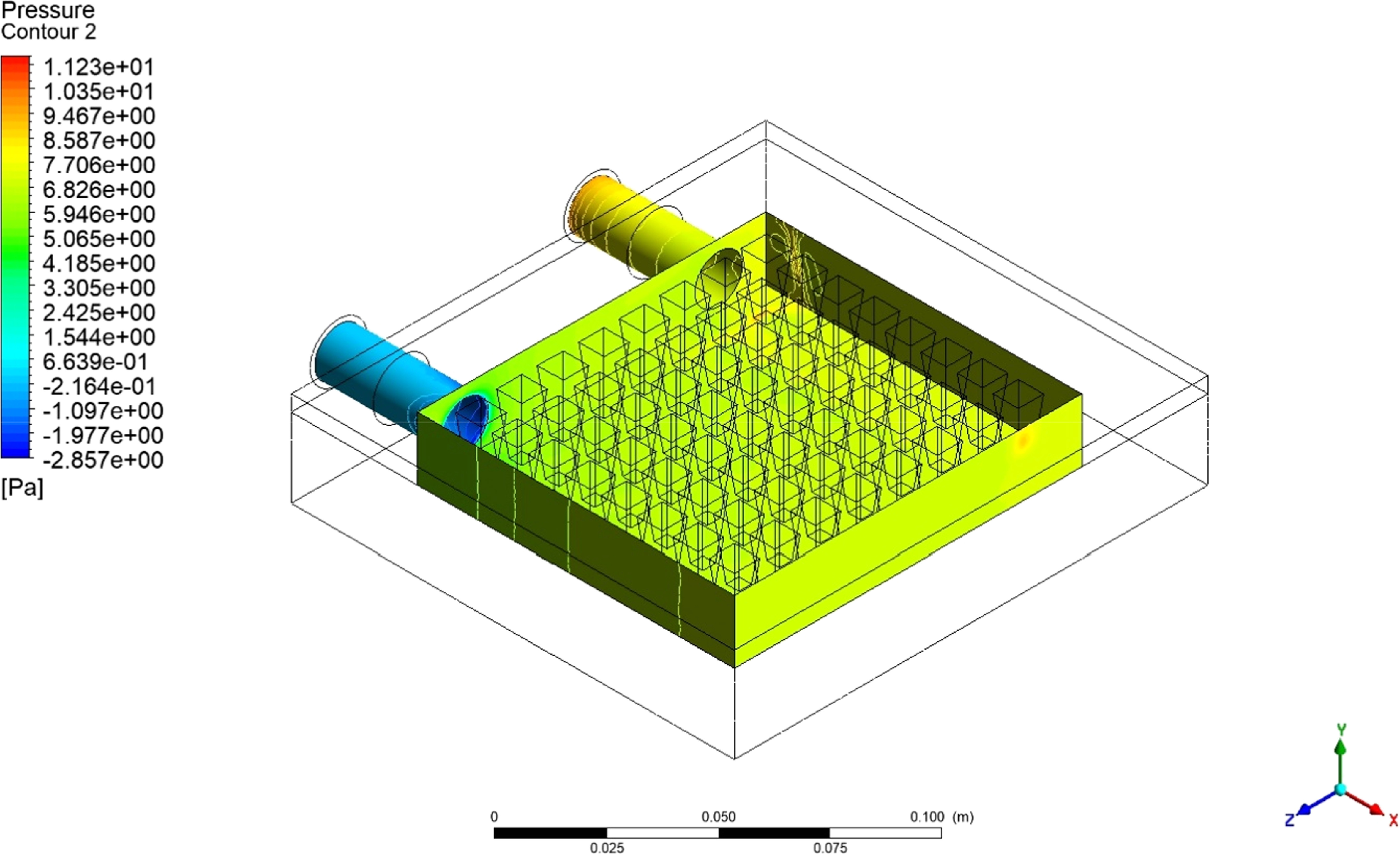 Computational thermal analysis of a heat sink with different pin fin ...