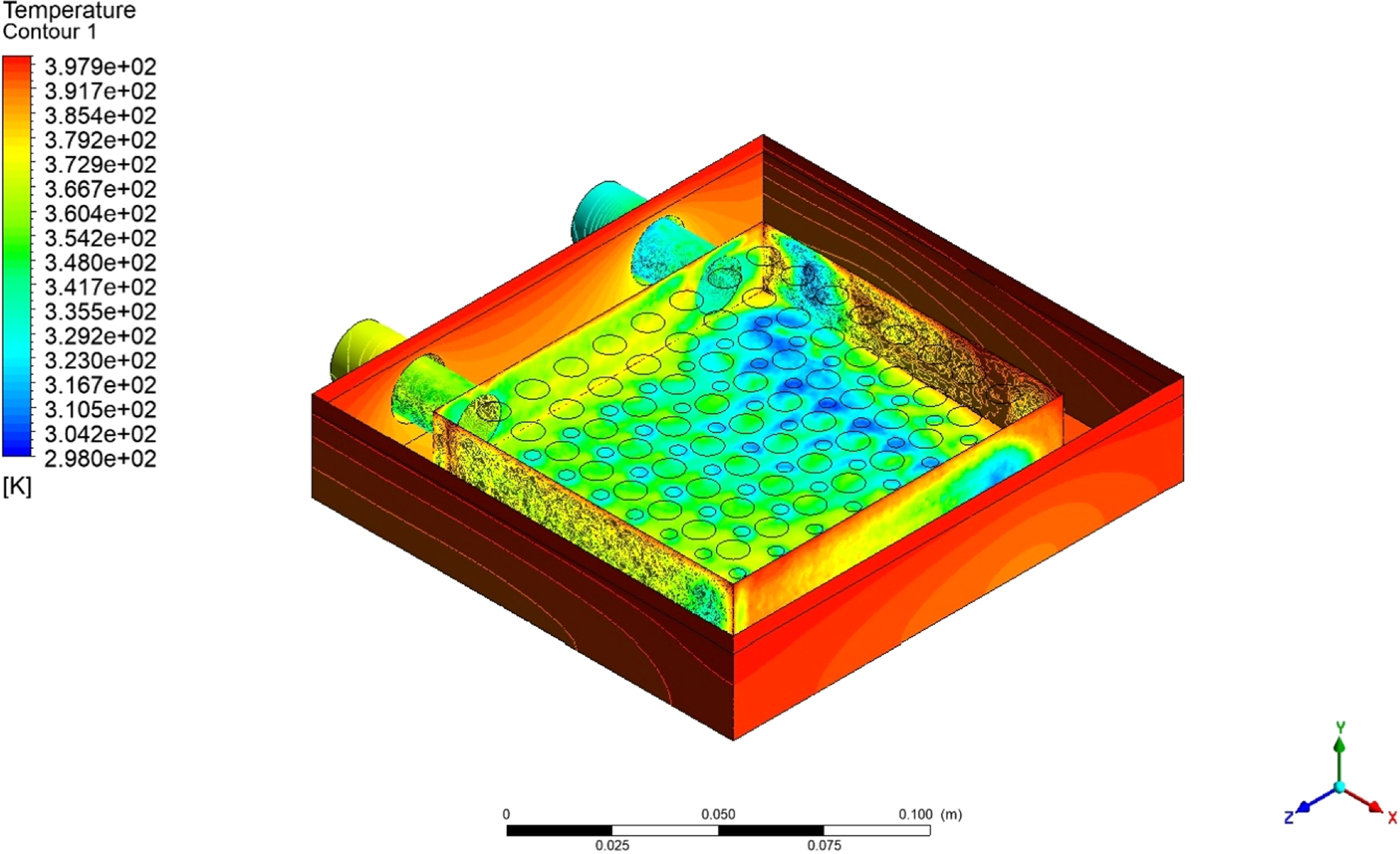 Computational thermal analysis of a heat sink with different pin fin ...