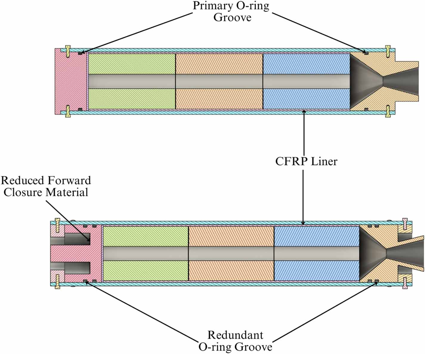 Structural design evolution of a high-power solid rocket motor for ...